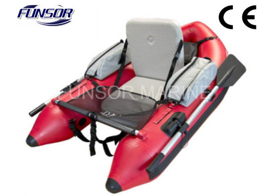 China Small Dinghy Belly Boat Inflatable Pontoon Fishing Boat for Single Person supplier